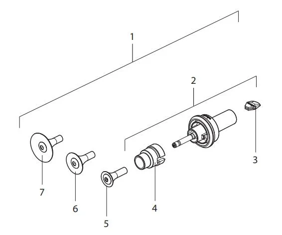 X1 Electrode Holder 2322490, Pem X1 Round Nozzle Parts